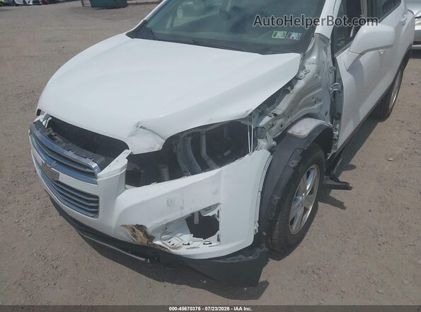 3GNCJPSB0GL273039 2016 CHEVROLET TRAX White Front view