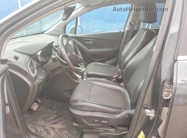 3GNCJPSB0KL357323 2019 CHEVROLET TRAX Gray Սալոնի դիմացի տեսք