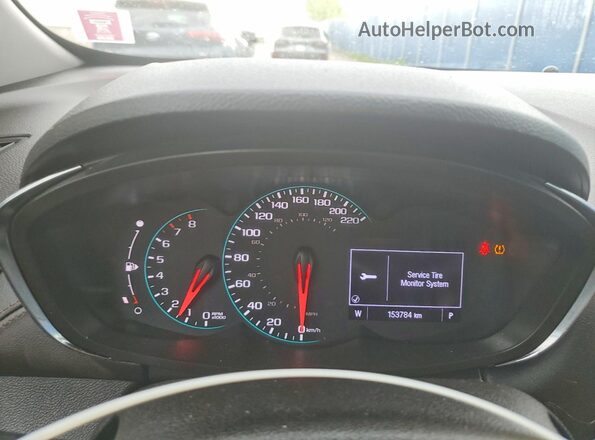 3GNCJPSB0KL357323 2019 CHEVROLET TRAX Gray Սարքավորումների վահանակի տեսք