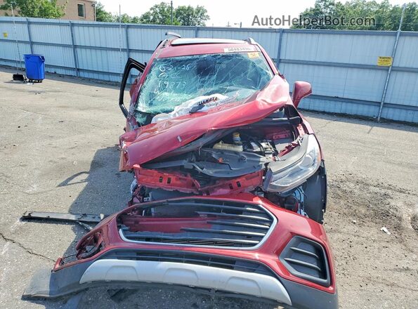 3GNCJPSB0LL191886 2020 CHEVROLET TRAX Red Вид спереду