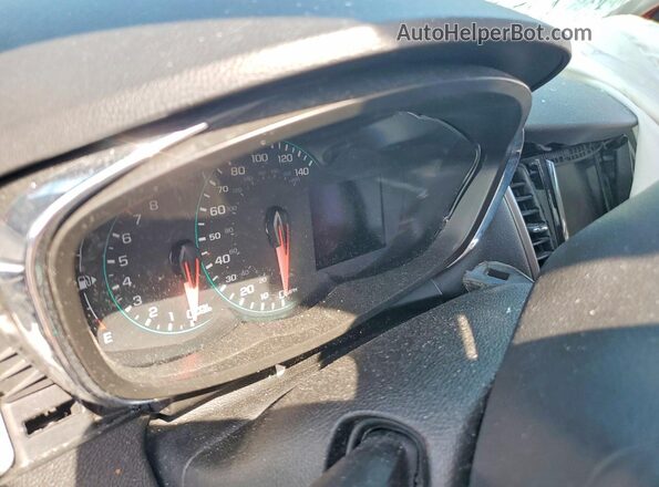 3GNCJPSB0LL191886 2020 CHEVROLET TRAX Red Вид щитка приладів