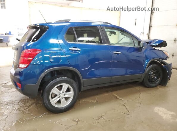 3GNCJPSB1KL281532 2019 CHEVROLET TRAX Blue Tył prawy