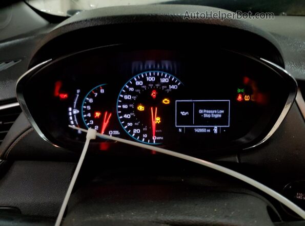 3GNCJPSB1KL281532 2019 CHEVROLET TRAX Blue Widok zestawu wskaźników