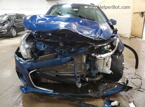 3GNCJPSB1KL281532 2019 CHEVROLET TRAX Blue Widok z przodu