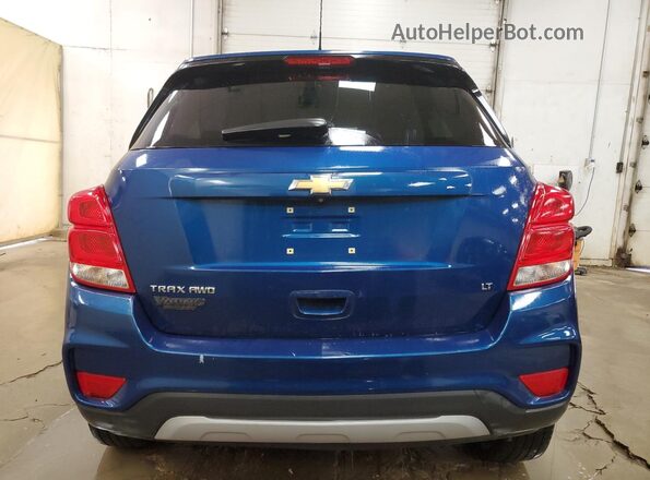 3GNCJPSB1KL281532 2019 CHEVROLET TRAX Blue Widok z tyłu