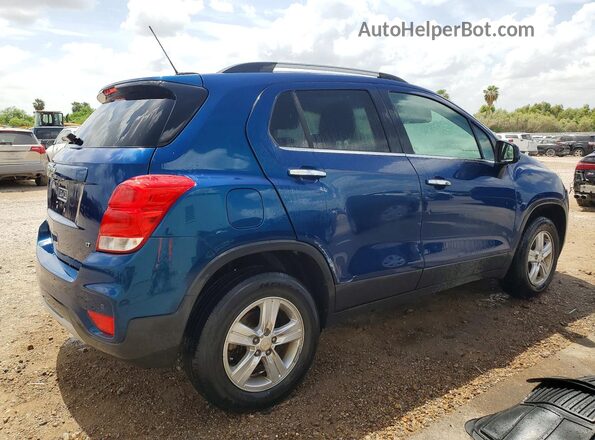 3GNCJPSB1LL153373 2020 CHEVROLET TRAX Blue Trasero derecho
