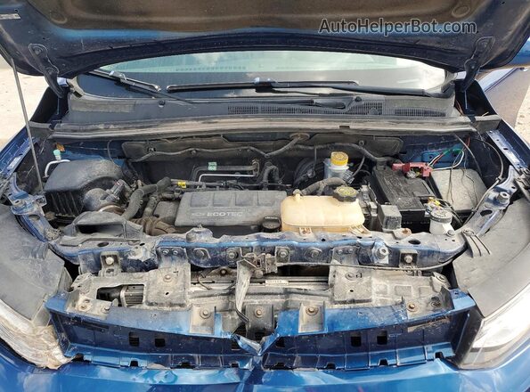 3GNCJPSB1LL153373 2020 CHEVROLET TRAX Blue Vista interior trasera