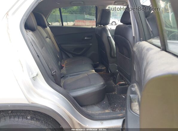 3GNCJPSB2GL271664 2016 CHEVROLET TRAX Silver VIN კოდის სტიკერის ხედი