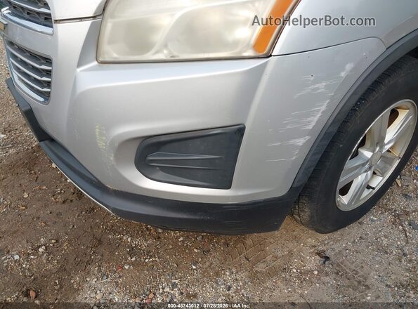 3GNCJPSB2GL271664 2016 CHEVROLET TRAX Silver ხელსაწყოთა პანელის ხედი