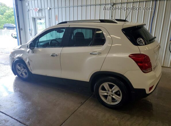 3GNCJPSB2KL219279 2019 CHEVROLET TRAX White Հետևի ձախ