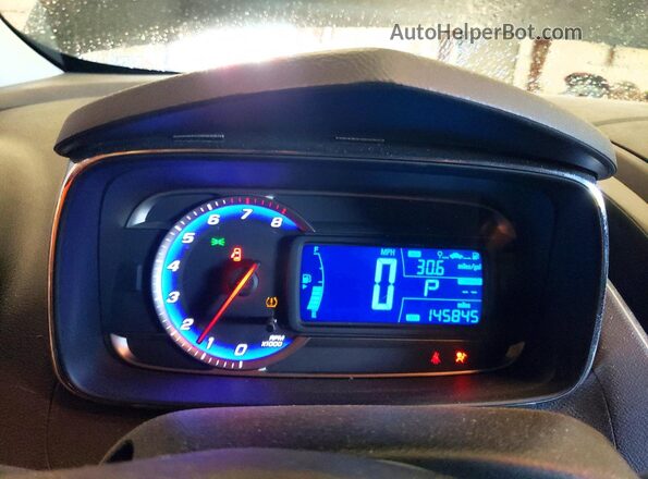 3GNCJPSB3GL262469 2016 CHEVROLET TRAX Серый Вид щитка приборов