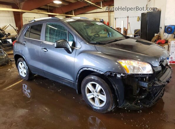 3GNCJPSB3GL262469 2016 CHEVROLET TRAX Серый Передняя правая четверть