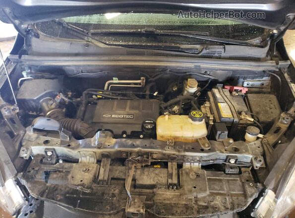 3GNCJPSB3GL262469 2016 CHEVROLET TRAX Серый Вид подкапотного пространства