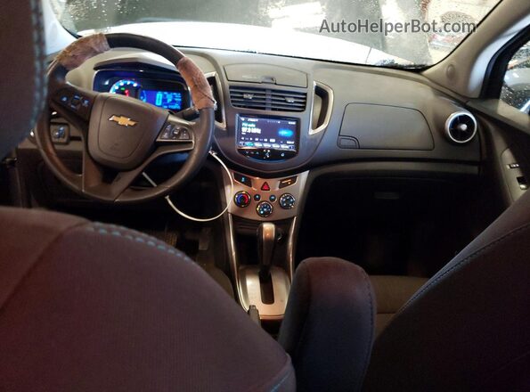 3GNCJPSB3GL262469 2016 CHEVROLET TRAX Серый Вид панели приборов