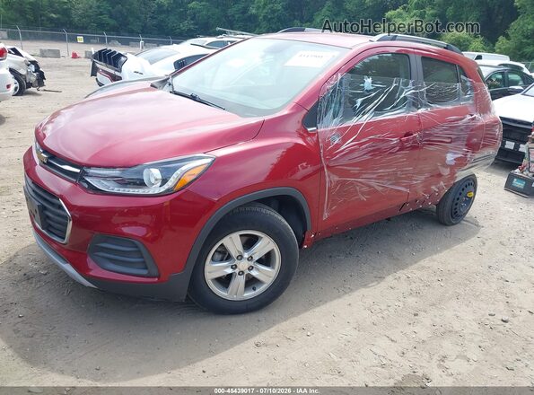 3GNCJPSB3KL339088 2019 CHEVROLET TRAX Red Передня ліва чверть