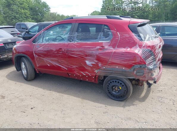 3GNCJPSB3KL339088 2019 CHEVROLET TRAX Red Задня ліва чверть