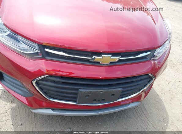 3GNCJPSB3KL339088 2019 CHEVROLET TRAX Red Вид панелі приладів