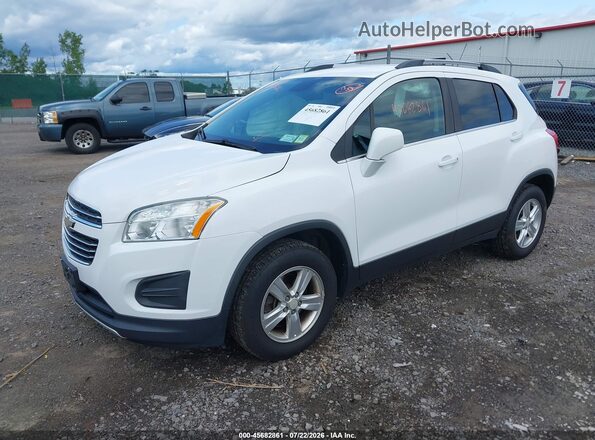 3GNCJPSB4GL279880 2016 CHEVROLET TRAX White Front left
