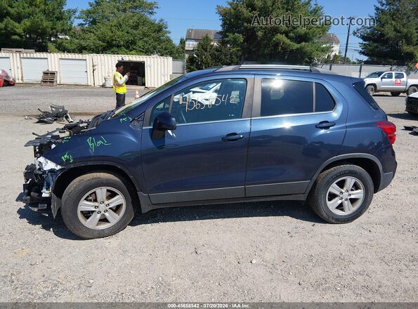 3GNCJPSB4JL301965 2018 CHEVROLET TRAX Синий 