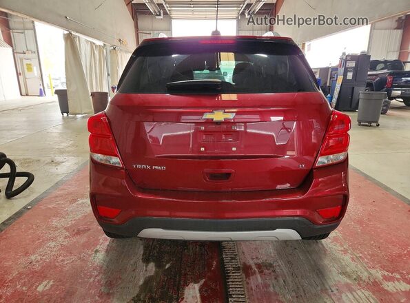 3GNCJPSB4LL182530 2020 CHEVROLET TRAX Burgundy Vista trasera