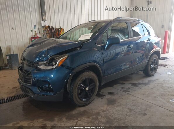 3GNCJPSB4LL188733 2020 CHEVROLET TRAX Dark Blue Передняя левая четверть