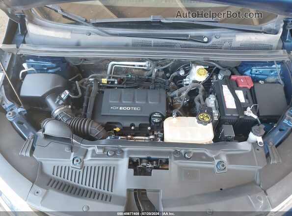 3GNCJPSB4LL288184 2020 CHEVROLET TRAX Blue Widok z tyłu