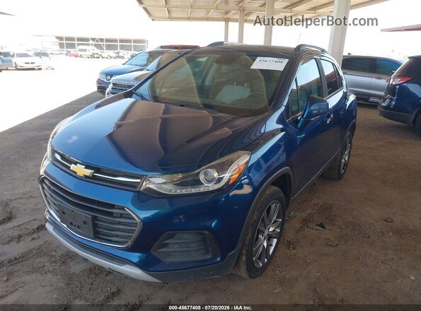 3GNCJPSB4LL288184 2020 CHEVROLET TRAX Blue Przód lewy