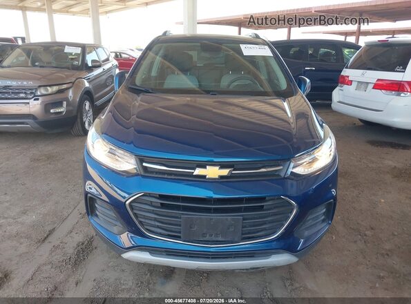 3GNCJPSB4LL288184 2020 CHEVROLET TRAX Blue Widok z przodu