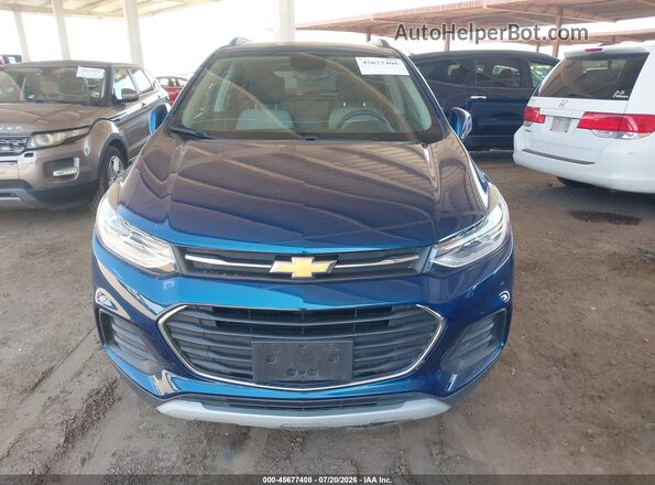 3GNCJPSB4LL288184 2020 CHEVROLET TRAX Blue Widok zestawu wskaźników