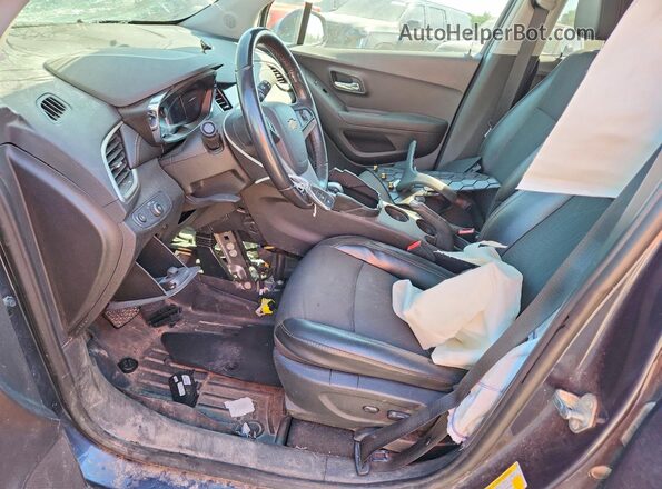 3GNCJPSB5JL417319 2018 CHEVROLET TRAX Blue Vista interior delantera
