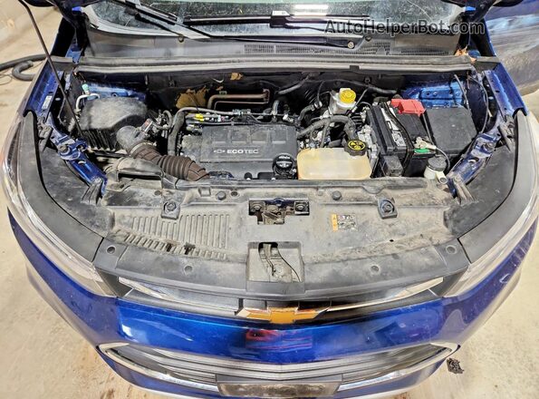 3GNCJPSB5LL197795 2020 CHEVROLET TRAX Blue Widok komory silnika