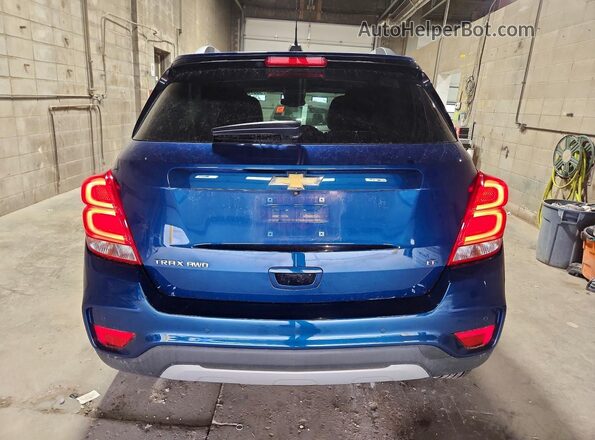 3GNCJPSB5LL197795 2020 CHEVROLET TRAX Blue Widok z tyłu
