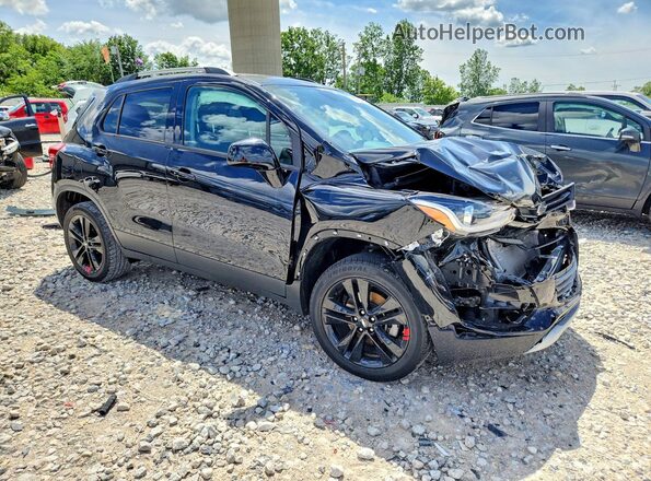 3GNCJPSB5LL206852 2020 CHEVROLET TRAX Черный Передняя правая четверть