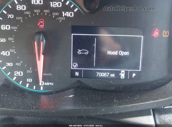 3GNCJPSB5LL287027 2020 CHEVROLET TRAX Черный Вид щитка приборов