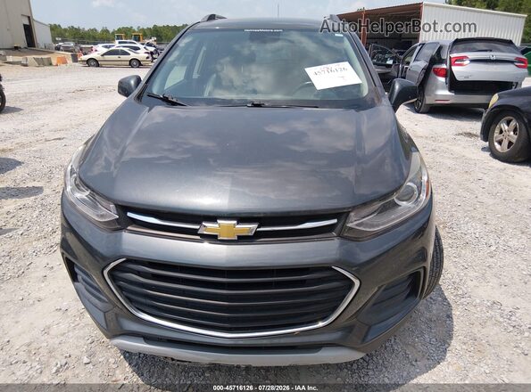 3GNCJPSB6JL199696 2018 CHEVROLET TRAX Gray Front view