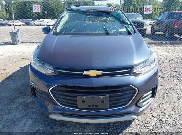 3GNCJPSB6KL112106 2019 CHEVROLET TRAX Синий Вид щитка приборов