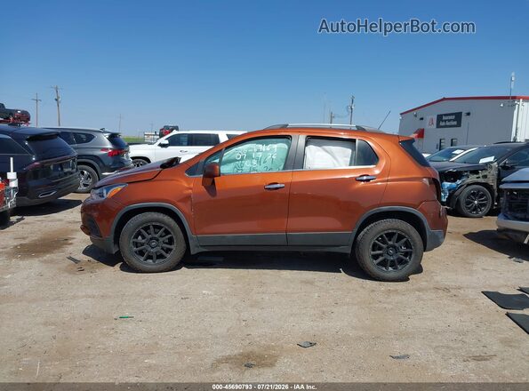 3GNCJPSB6KL293529 2019 CHEVROLET TRAX Оранжевый Вид задней части салона