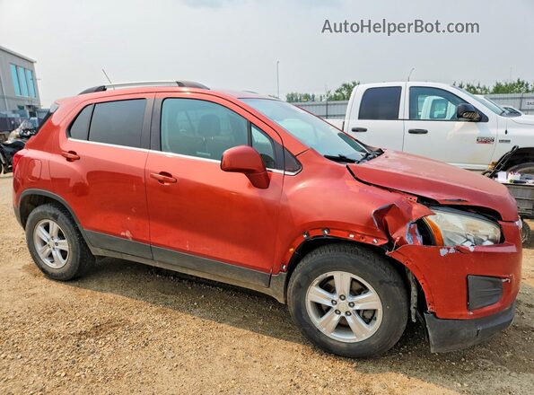 3GNCJPSB7GL215929 2016 CHEVROLET TRAX Orange Delantero derecho