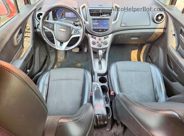 3GNCJPSB7GL215929 2016 CHEVROLET TRAX Orange Vista del salpicadero