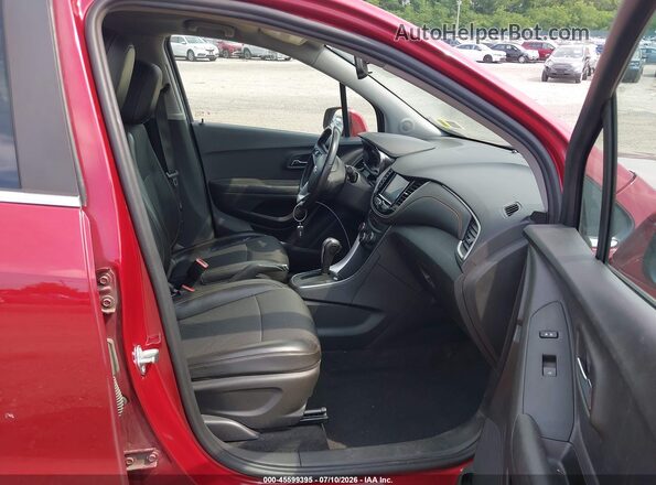 3GNCJPSB9LL250983 2020 CHEVROLET TRAX Red Widok wnętrza z przodu