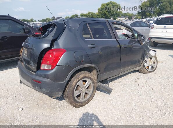 3GNCJPSBXGL120491 2016 CHEVROLET TRAX Gray Trasero derecho