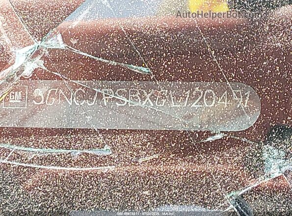 3GNCJPSBXGL120491 2016 CHEVROLET TRAX Gray Vista del compartimento del motor