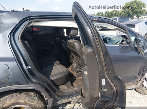 3GNCJPSBXGL120491 2016 CHEVROLET TRAX Gray Vista de la etiqueta del VIN