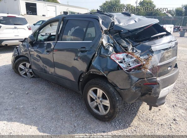 3GNCJPSBXGL120491 2016 CHEVROLET TRAX Gray Trasero izquierdo