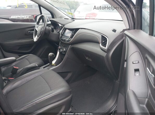 3GNCJPSBXLL142243 2020 CHEVROLET TRAX Black Widok wnętrza z przodu