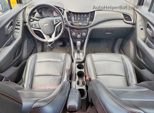 3GNCJRSB0KL109875 2019 CHEVROLET TRAX Black Вид панелі приладів