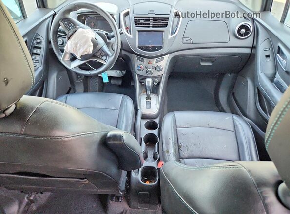 3GNCJRSB2GL263561 2016 CHEVROLET TRAX Gray Dashboard view