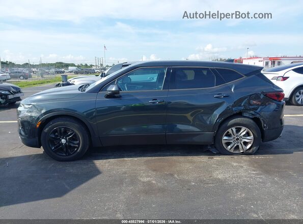 3GNKBBRA0LS655807 2020 CHEVROLET BLAZER Gray Front view