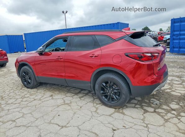 3GNKBBRA0MS510316 2021 CHEVROLET BLAZER Red Tył lewy