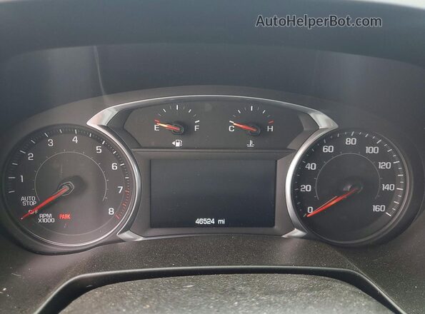3GNKBBRA0MS510316 2021 CHEVROLET BLAZER Red Widok zestawu wskaźników